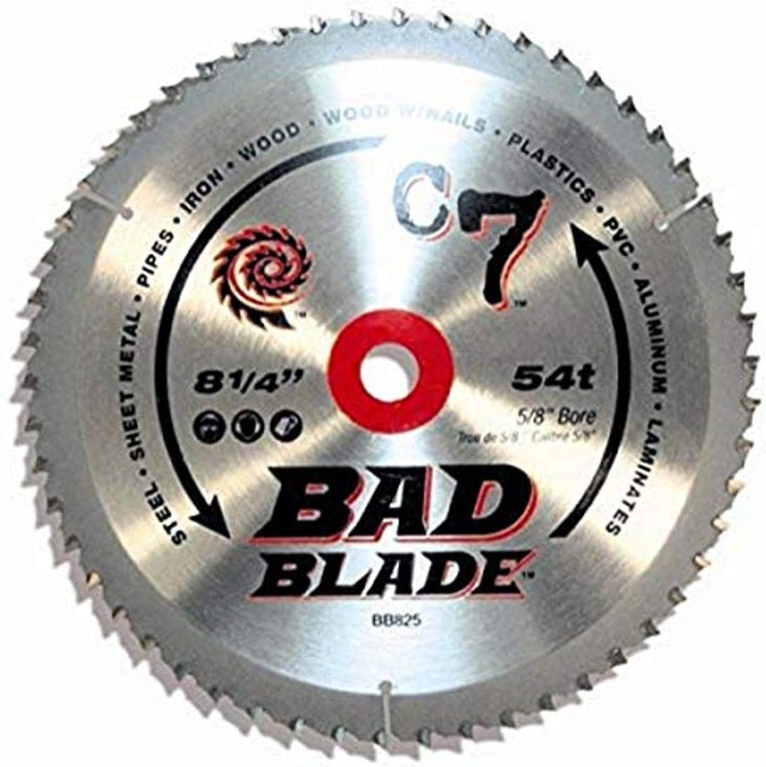 BB825 C7 Bad Blade 8-1/4-Inch 54 Tooth With 5/8-Inch Arbor