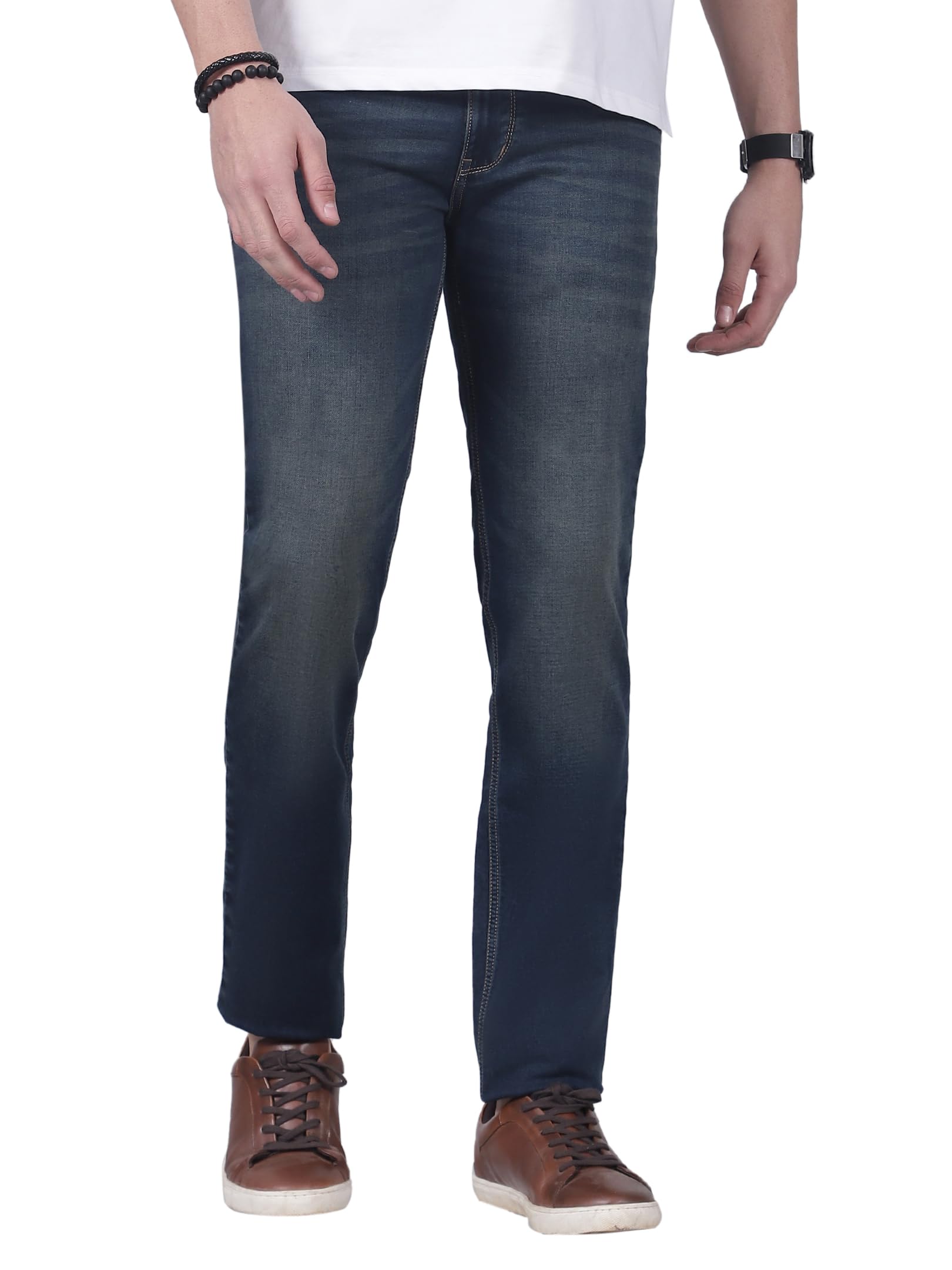 cantabil Men's Solid Regular Fit Casual Jeans (P_MDNM00668)-picture-30