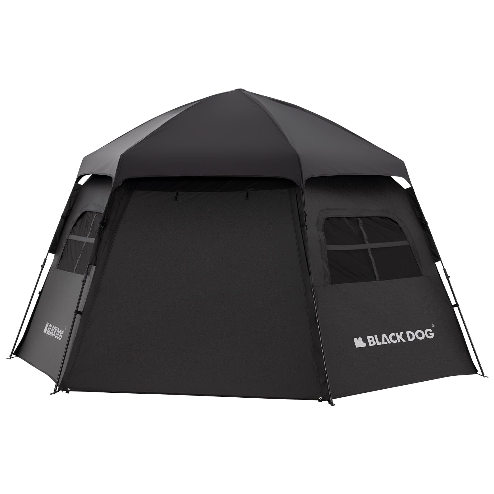 Amazon.co.jp: 【公式】BLACKDOG ワンタッチテント 大型六角屋 3.5m 2