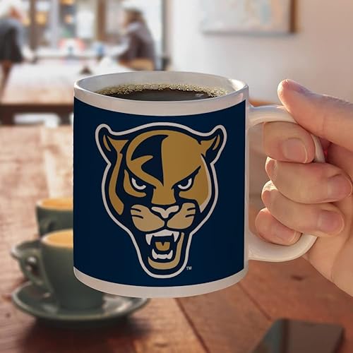 Vista 591 de GRAPHICS & MORE Taza de café de cerámica con logotipo secundario de la Universidad Bob Jones, tazas de regalo novedosas para café, té y bebidas