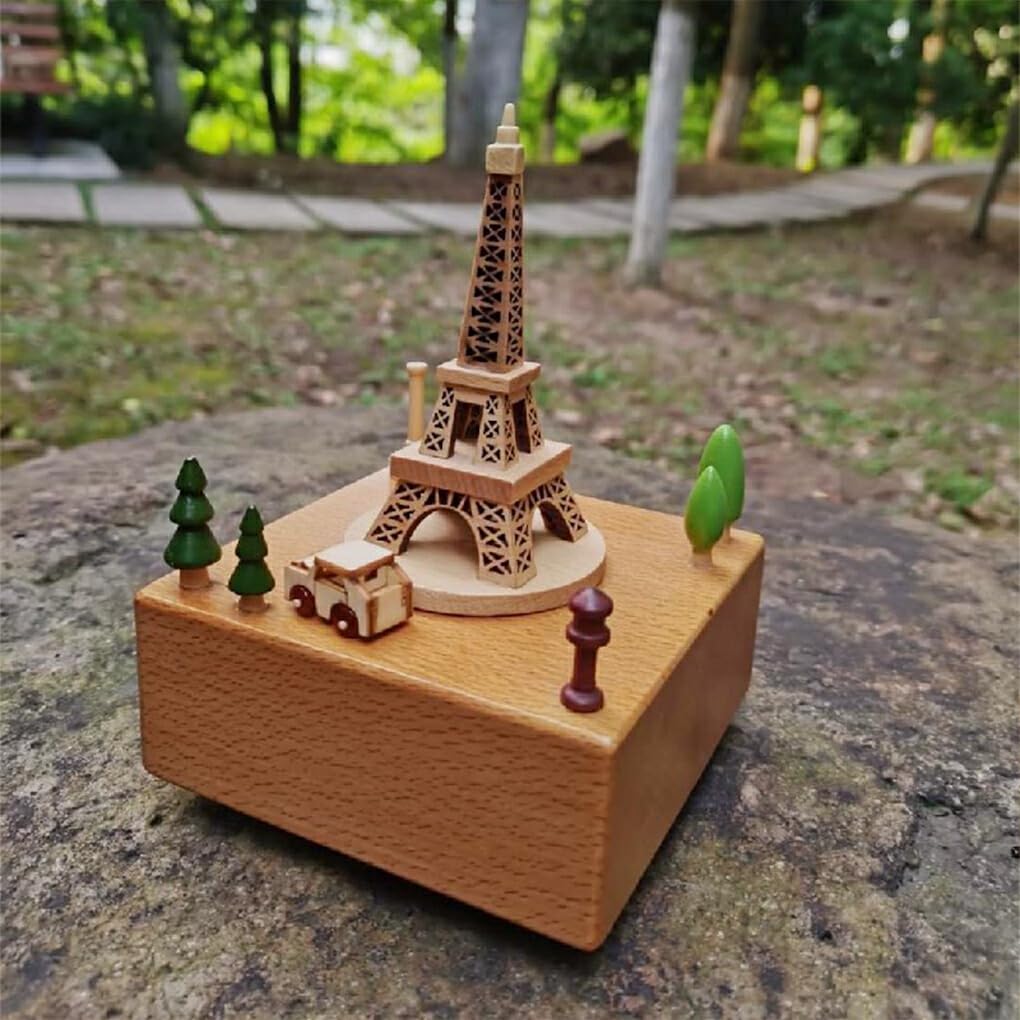 BEALIFE Castle Carousel Musical Box - Encantadora Caja de Sonido de música para cumpleaños y Navidad con Exquisita artesanía, Carrusel