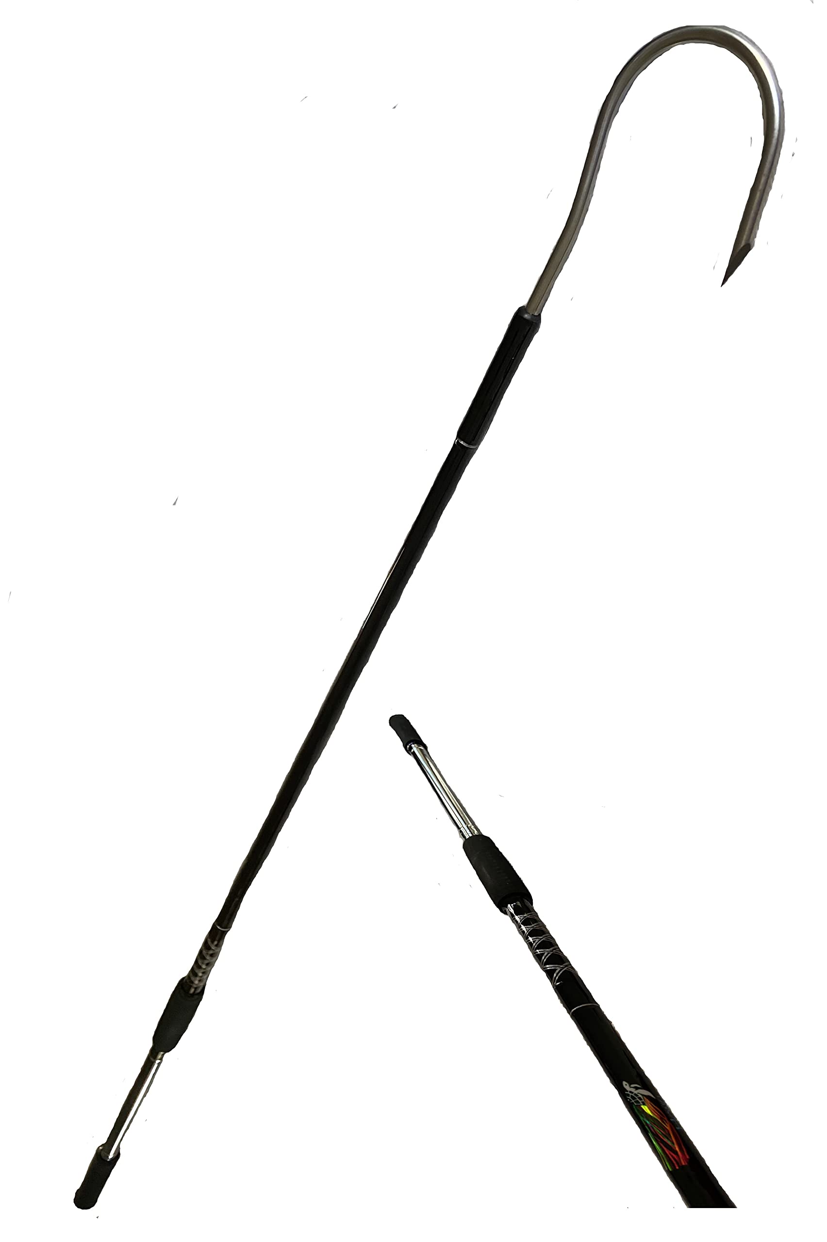 Honu Lures Quality Apprx 6ft Fishing Gaff (71") (6ft 3.5" Hook)