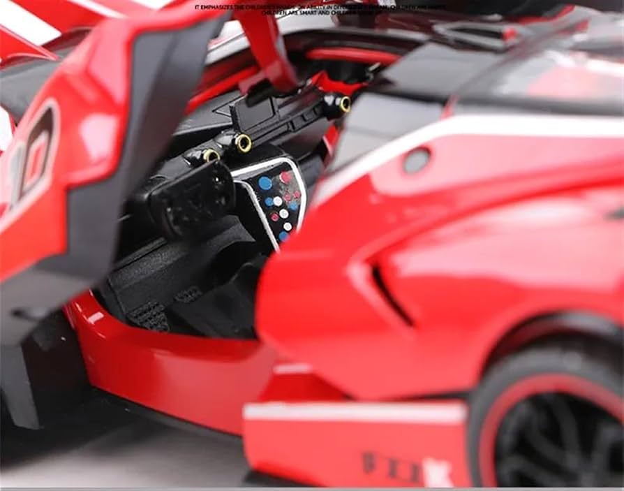 Amazon | ダイキャストカー 1:24 フェラーリ FXXK EVO 完成した