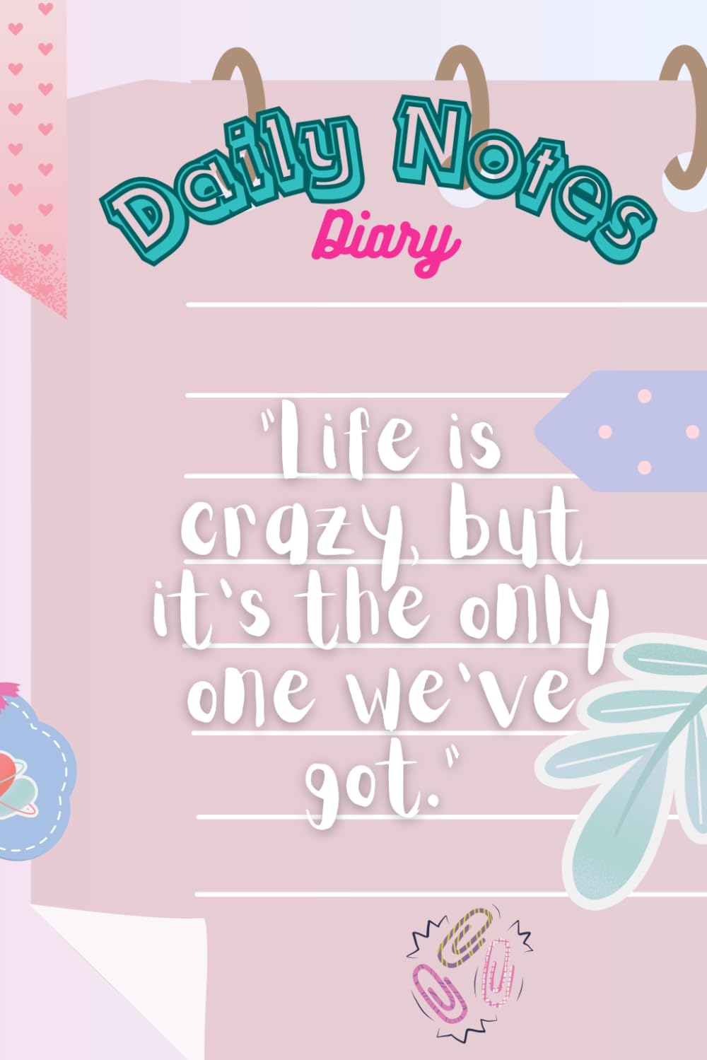 Daily Notes: Your 6x9 Narrow-Lined Diary