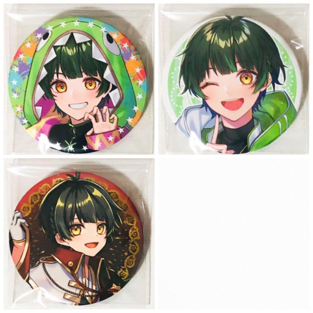 Amazon | すたぽら如月ゆう缶バッジ第3弾3点セット N | バッジ | おもちゃ