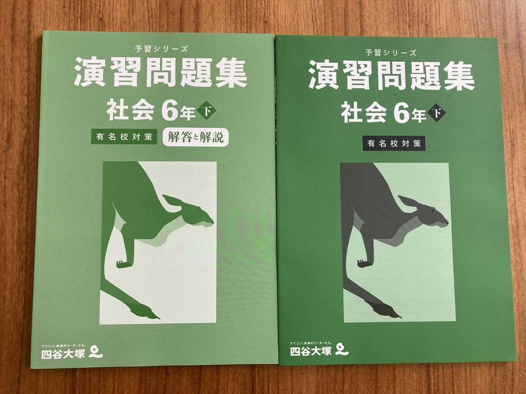 四谷大塚 予習シリーズ 演習問題集 6年 上下 国語 算数 理科 社会 四谷大塚 6年 予習シリーズ/ 演習問題集 国算理社 上下 2019年度使用