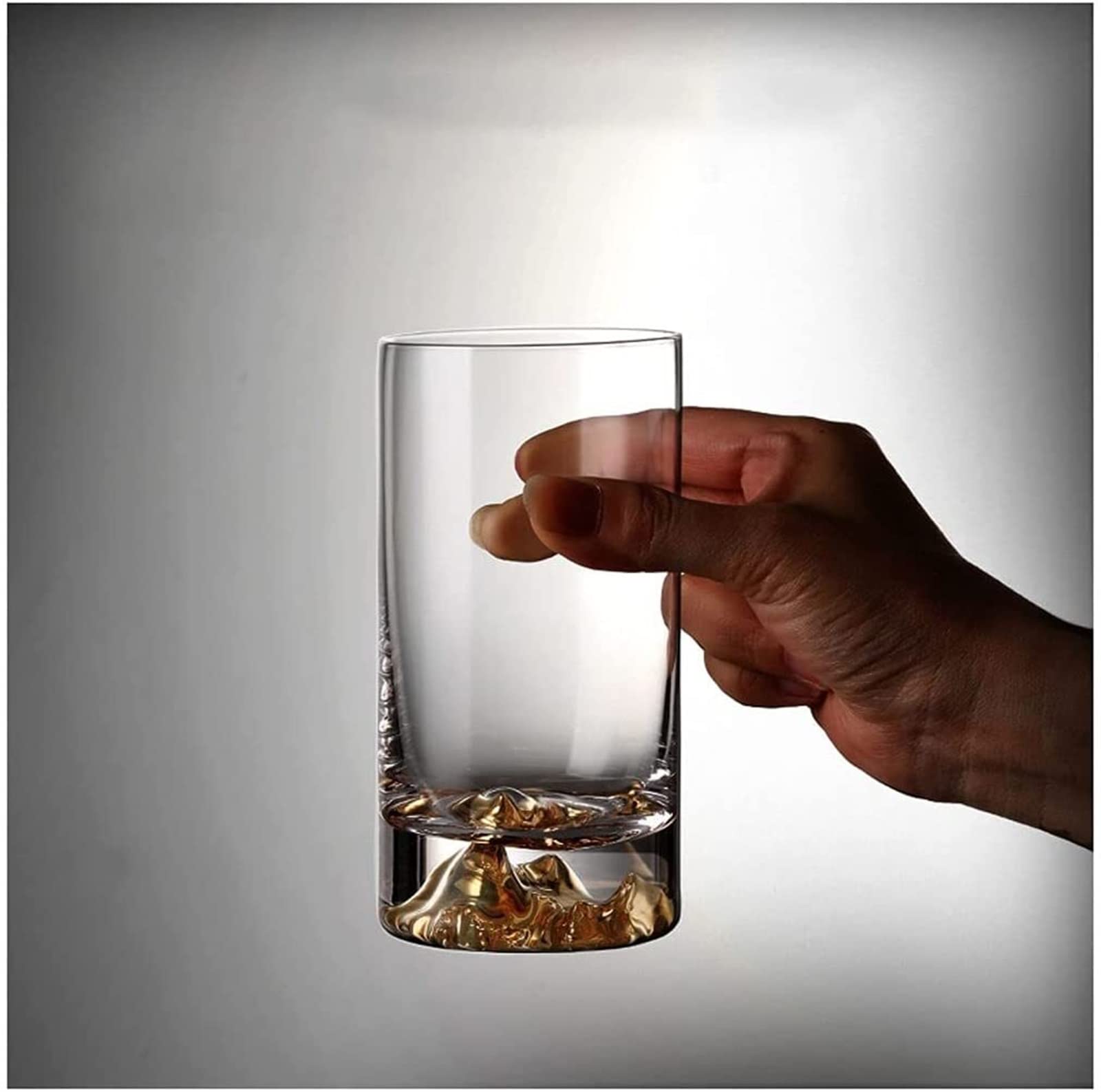 Kubek do picia szklany kubek na wodę lato gospodarstwo domowe 350 ml kubek do herbaty bańka zielona herbata prosty kubek wysoka kolor design złoty górski kubek 350 ml męski wysokiej klasy kubek do kawy