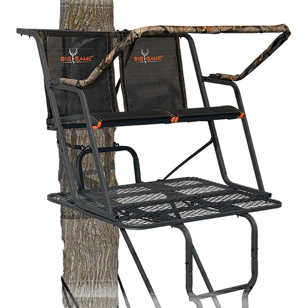 Buy BIG GAME The Spector XT 2-Person Ladder Stand, 17ft, Black Online at  desertcartBAHRAIN
