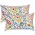 LVTXIII Set of 2 Patio Lumbar Pillows, 12”x20” Fade Resistant Outdoor Lumbar Pillow with Inners, Fluffy Decorative Garden Lumbar Cushions for Home Patio Coach Sofa Use, Paisley Multi