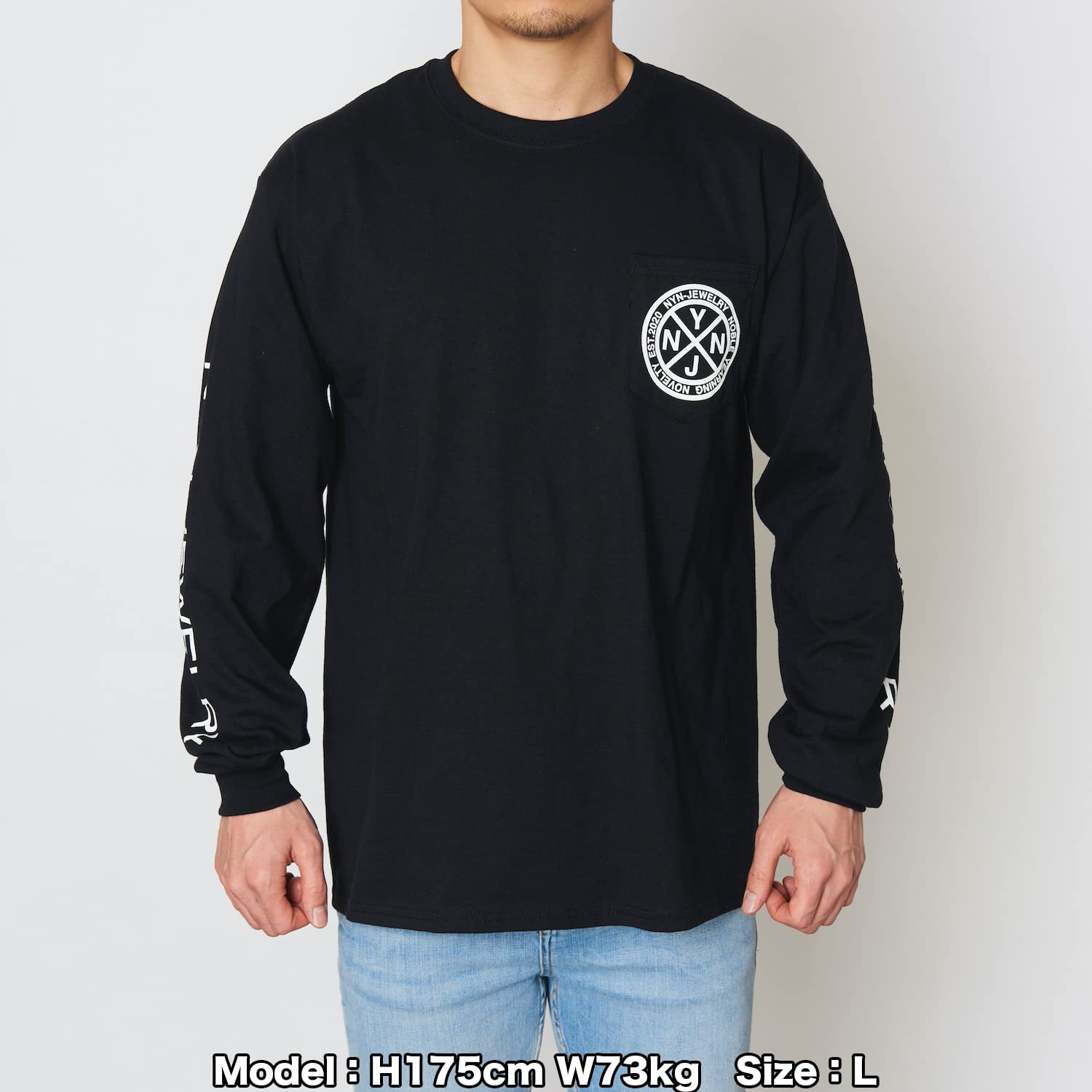 Amazon.co.jp: NYN-JEWELRY: L/S TEE