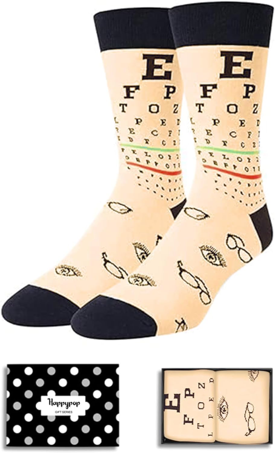 Nurse Doctor Vet Tech Gifts - Ophthalmologist Cancer Gift, Drs Day Nurse Week Socks