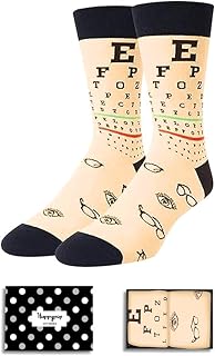 HAPPYPOP Nurse Doctor Vet Tech Gifts - Ophthalmologist Cancer Gift, Drs Day Nurse Week Socks