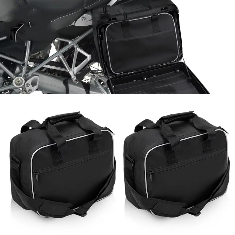 Sacoche de Selle Moto Pour BMW Pour F750GS Sacoches de Moto | Pour ADV Sacs Intérieurs Moto Sacoche De Selle Valises Bagages(2pcs Side Bags)