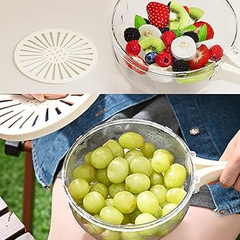 Joie Kitchen Gadgets 31830 Berry Colander, Plastic