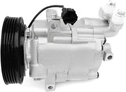 Miniatura 3 de Compatible For Car Nissan MARCH III MICRA K12 16V NOTE E11 1.4 1.6 DKV08 AC Compressor 92600AX80A 92600AX80B 92600AX800 92600AX84B 5PK
