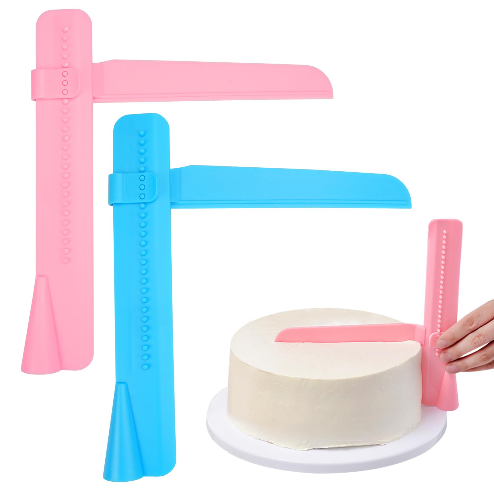 Séparateur De Gâteau Précis - Outil De Découpe Pour Cheesecake, Flan, Fondant, 34x26.3cm (6 Ou 8 Parts)