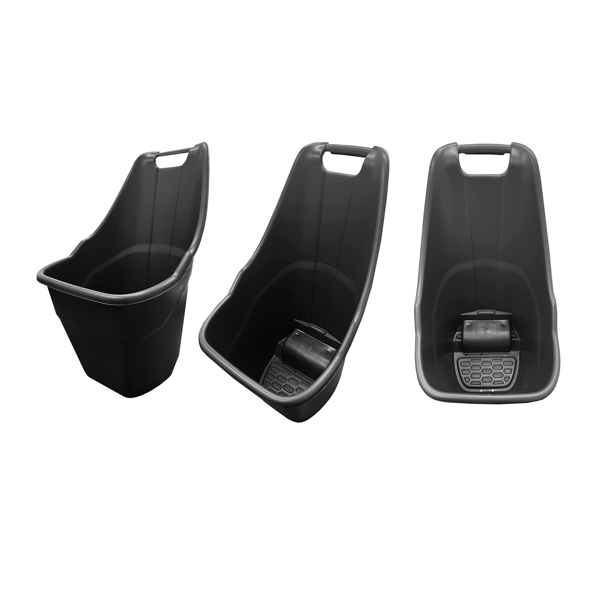 Multi Purpose Caddy Lightweight Plastic Wheelbarrow Rolling Kart For Gardens With Wheels
