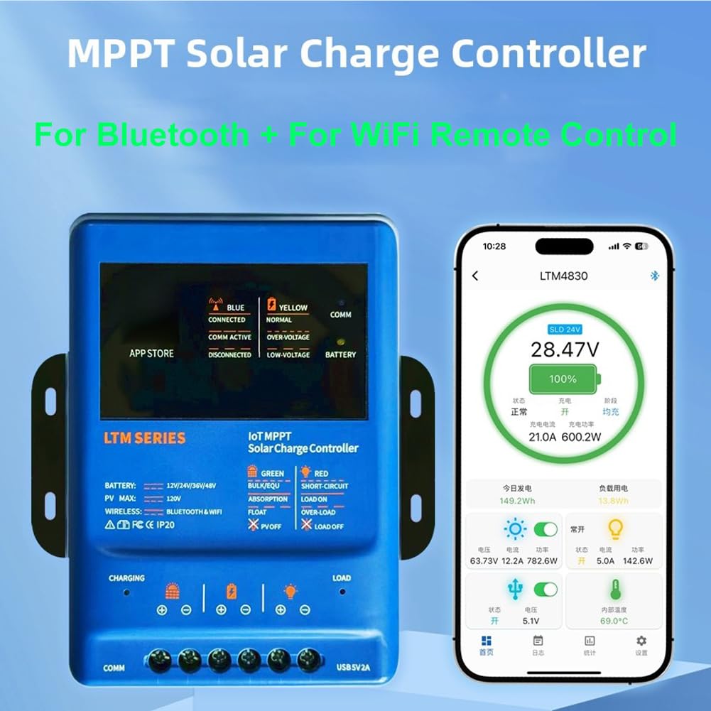 Régulateur MPPT 30A WiFi App 12/24V Régulateur MPPT 30A WiFi(LTM2430)