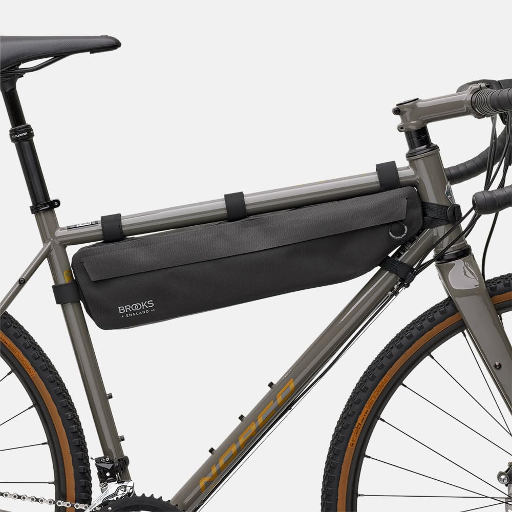Brooks England Scape Rahmentasche Groß Schwarz Rad- und Gravelbag