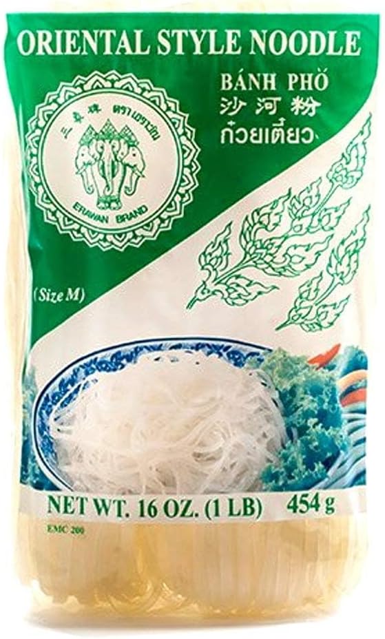 Banh Pho (Oriental Style Noodle) - 16oz (Pack of 3)