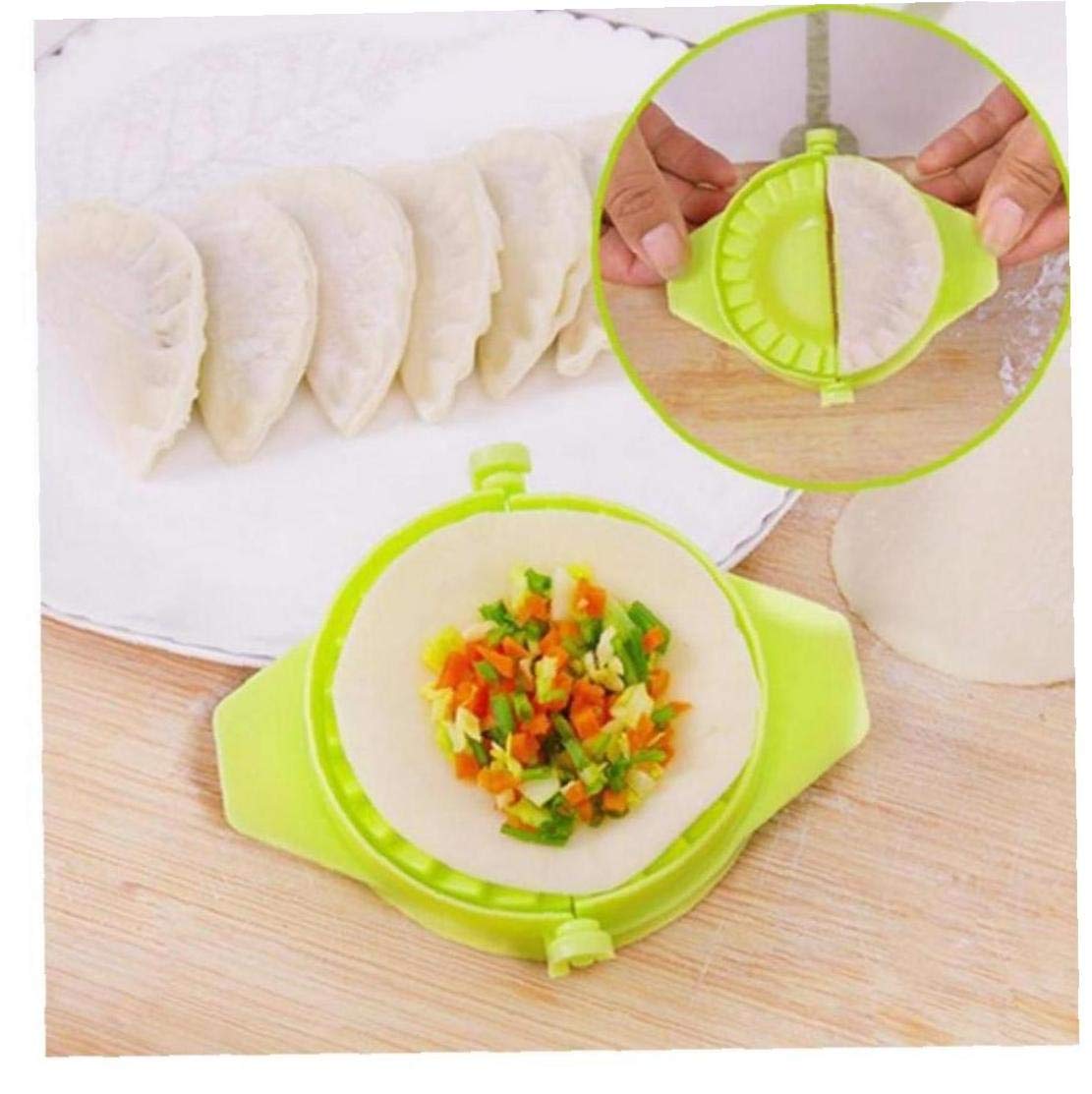 2pcs Cooking Tools Magic Creative Manual Pack Dumpling Machine Easy Eco Friendly Dumpling Mould Home Kitchen