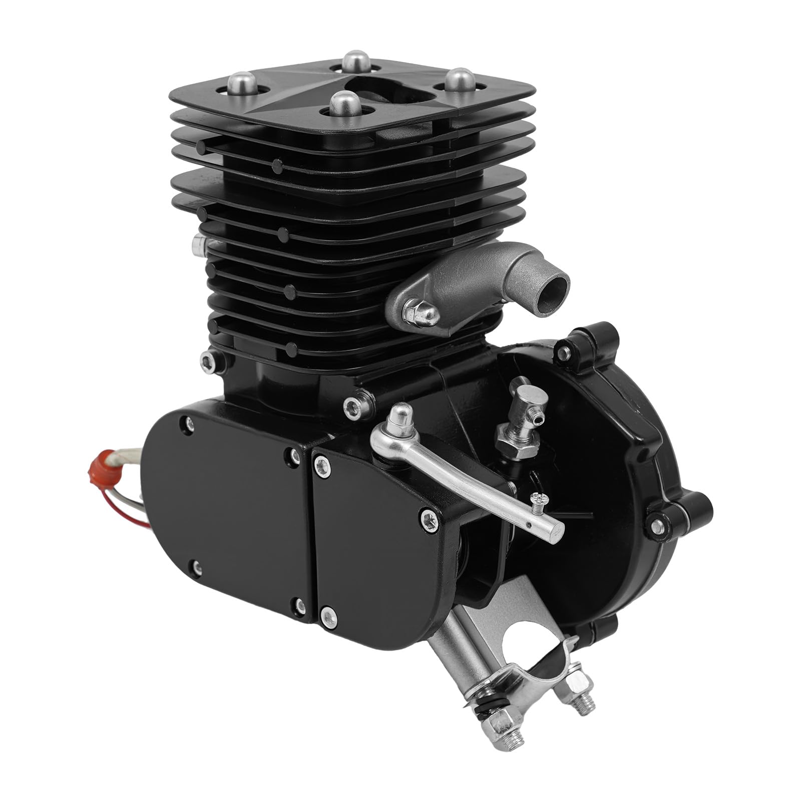 Mini moteur à essence 110 cc - 2 temps monocylindre - Refroidi par air - Carburateur - Démarrage à pédale - Moteur à essence pour Pocket Bike Dirt Bike ATV Quad
