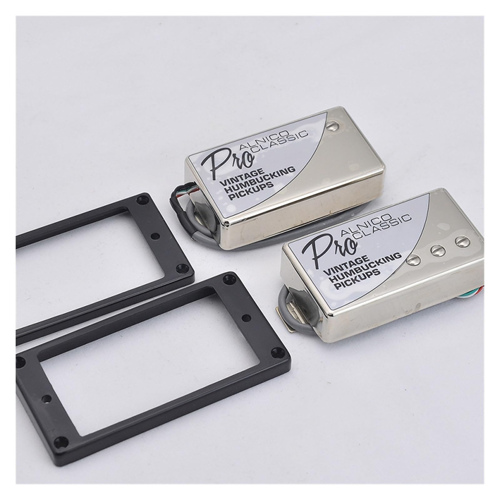 Tonabnehmer für E-Gitarren Standard-E-Gitarre, Alnico-Humbucker-Tonabnehmer, Nickel-/Gold-Abdeckung Für LP-SG-Gitarre (Color : Kit 02)