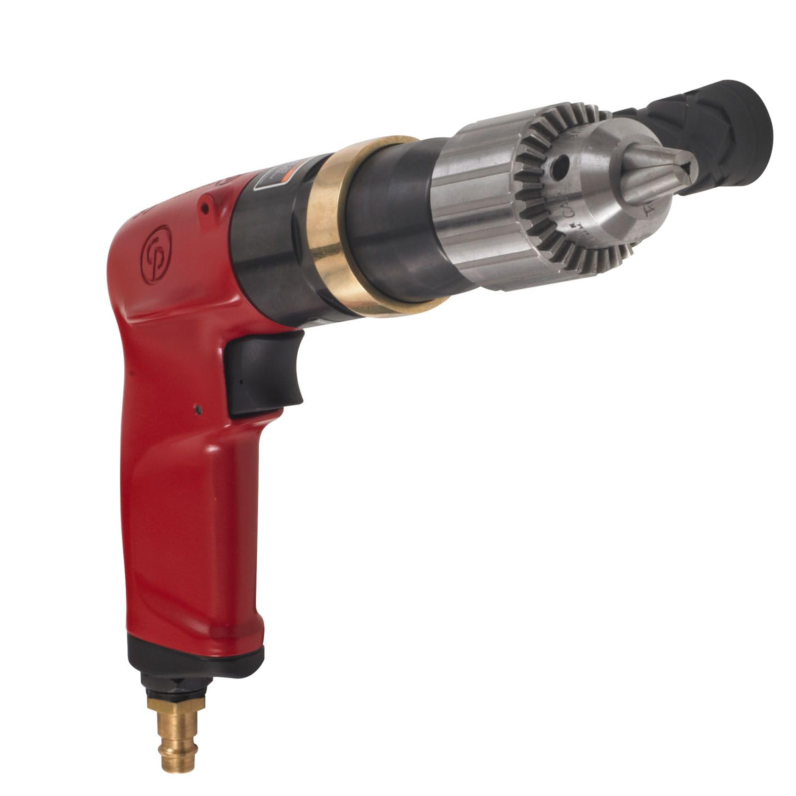 Chicago Pneumatic CP1117P09 - Taladro neumático, taladro manual, herramientas eléctricas y mejoras para el hogar, 13 mm, portabrocas con llave, mango de pistola, 1.01 HP / 750 W, par de parada de 14