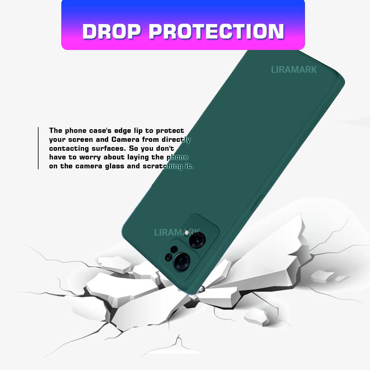 Oppo Reno 7 Pro 5G Case - Silicone Green -5 Oppo Reno 7 Pro 5G Case - Silicone Green -5