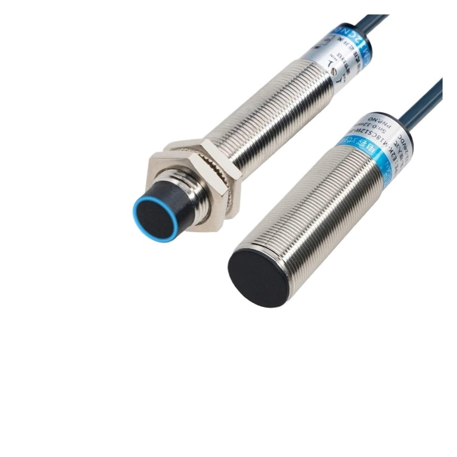 LNHHG M12M18M30 capacitive proximity switch detection material plastic feed particles liquid wood induction sensor(E2K-M18CN16W-N1)