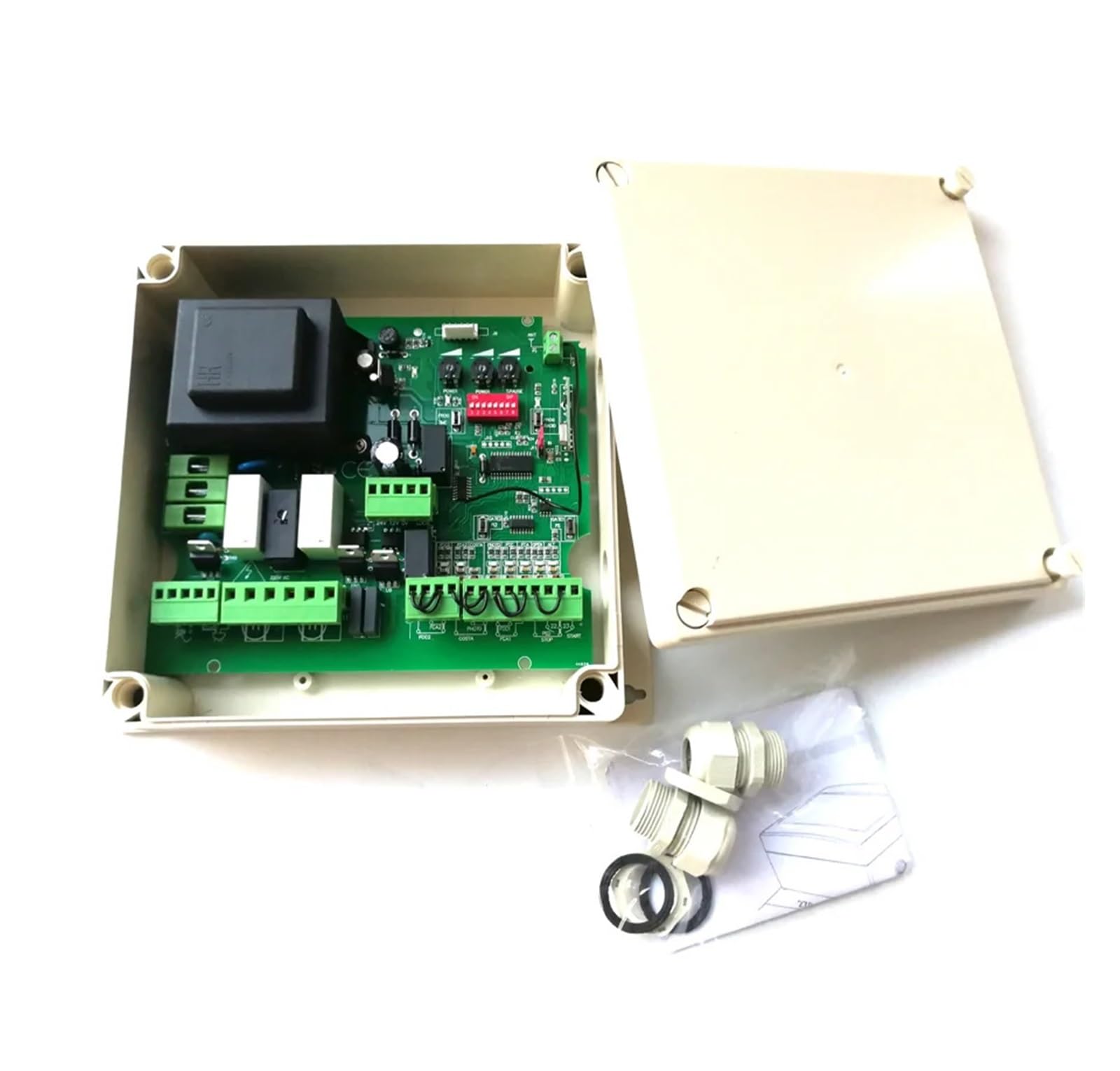 Garagentoröffner, 220VAC Automatische Drehtoröffner Motorantrieb Platine Elektronische Karte Controller for Automatische Toröffner Dual Passend für vielseitige Tore (Size : 1 UK)