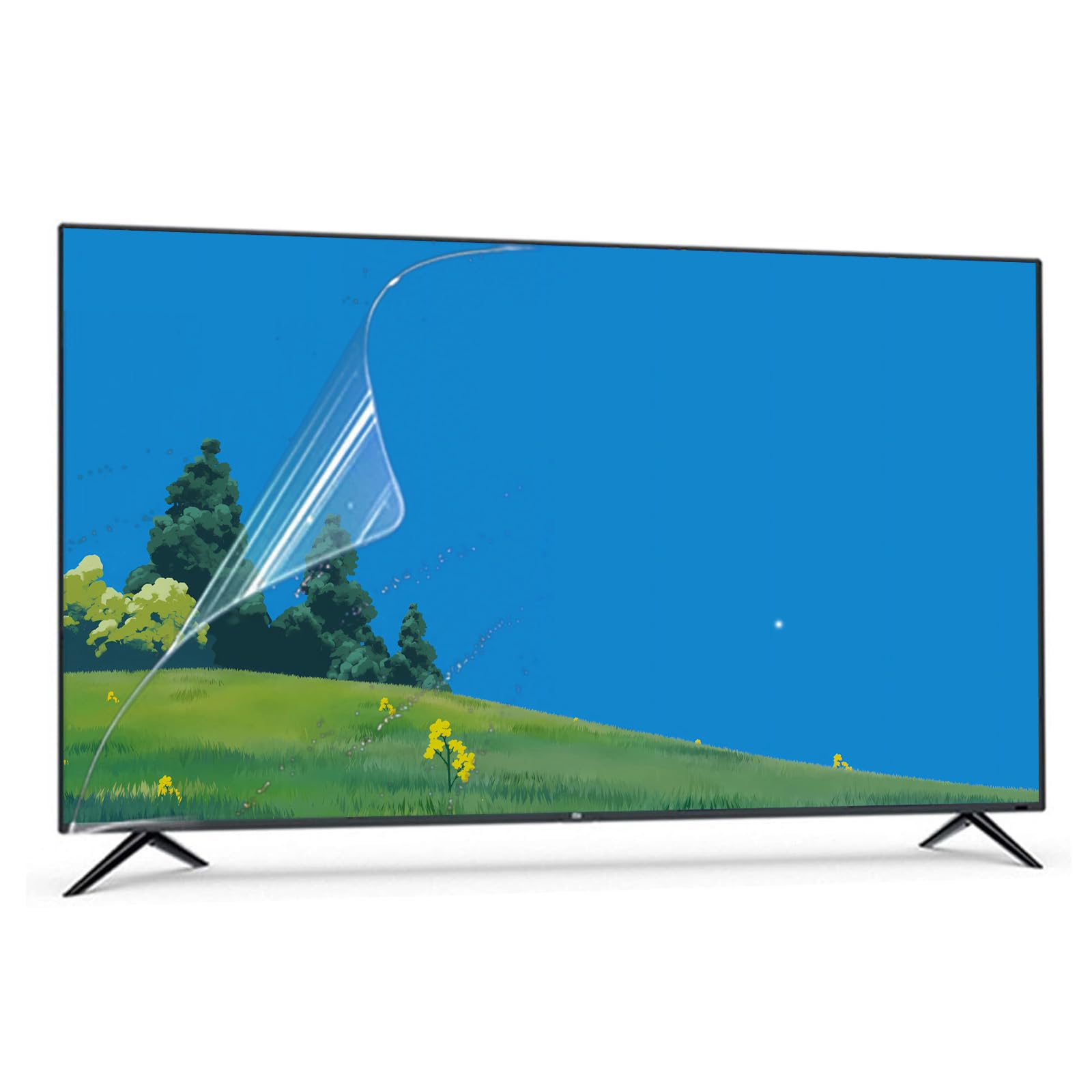Film anti-rayures TV mat pour soulager la tension oculaire