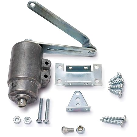 Rotary Hydraulic Roto Closer for Laundry Chute Door. Also Used for Automatic Screen and Storm Door Spring Closures in Commercial and Residential use.