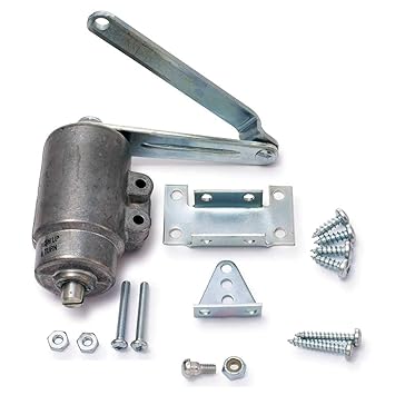 Rotary Hydraulic Roto Closer for Laundry Chute Door. Also Used for Automatic Screen and Storm Door Spring Closures in Commercial and Residential use.