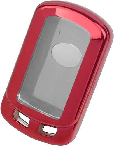 Miniatura 1 de Funda protectora para llavero inteligente, de poliuretano termoplástico rojo, compatible con Toyota Sienna 2011 2012 2013 2014 2015 2016 2017 2018