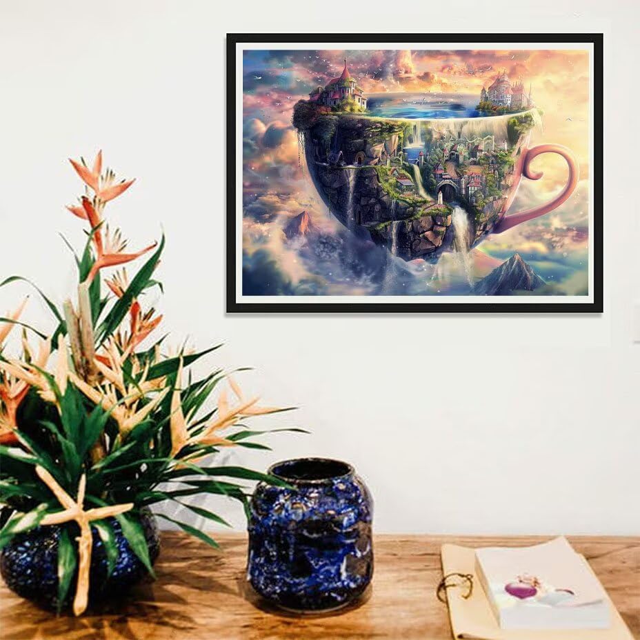 Diamond art cristal 45x60cm pour évacuer le stress et décorer