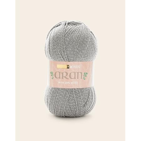 hayfield bonus tweed with wool aran 400g