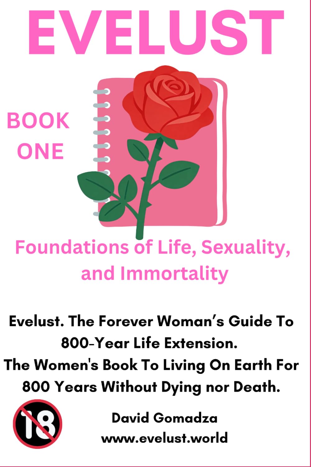 Evelust. The Forever Woman’s Guide To 800-Year Life Extension. The Women's Book To Living On Earth For 800 Years Without Dying nor Death.: Book One: Foundations of Life, Sexuality, and Immortality.