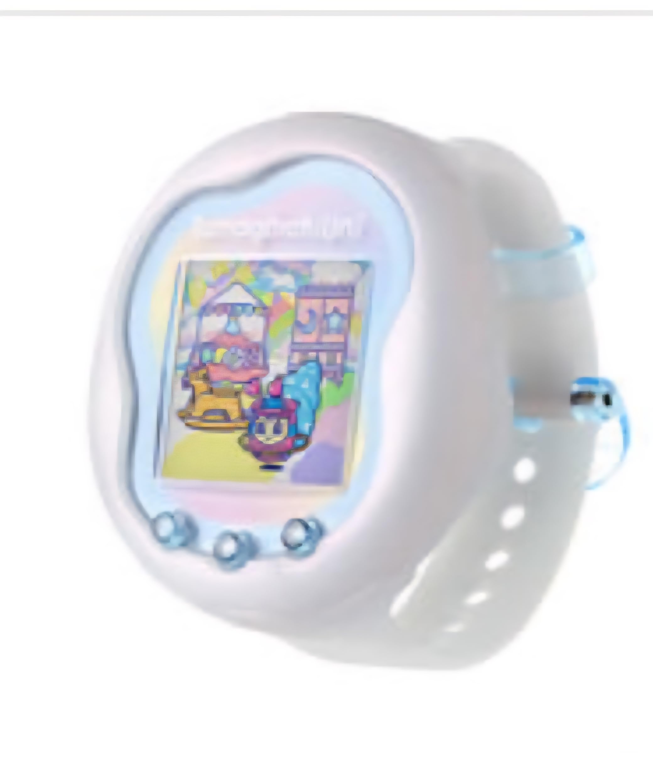 Amazon | Tama gotchi Uni Aurora Pink Prism White たま ごっち ユニ