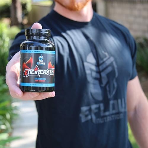Miniatura 5 de eFlow Nutrition Quemador de grasa termogénico ENCINERATE  Soporte para el metabolismo y la pérdida de peso  Aumenta la energía y la concentración