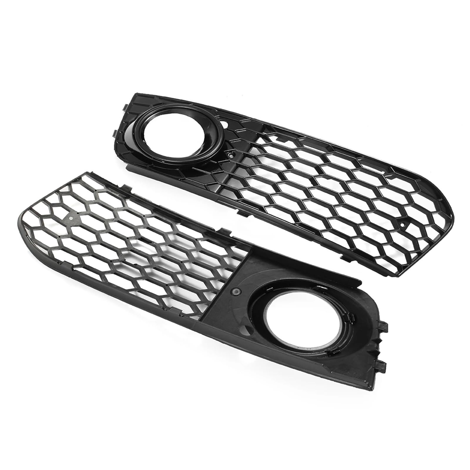 Griglia Auto Ventilazione Adatto per Audi A4 B8 RS4 2009-2012 Griglia a nido d'ape per fendinebbia, presa d'aria aperta, copertura per fendinebbia A4 8KD807682 Griglie anteriori e per radiatori auto