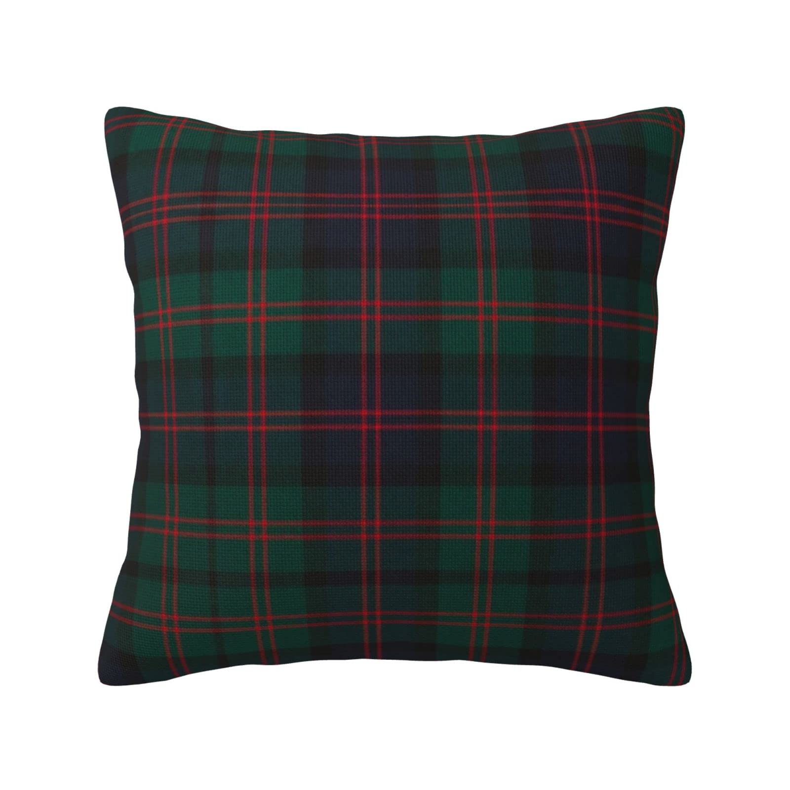 Yingd #926 Cushion Cover Blair Modern Classic European Tartan Linen Cushion Cover 45X45
