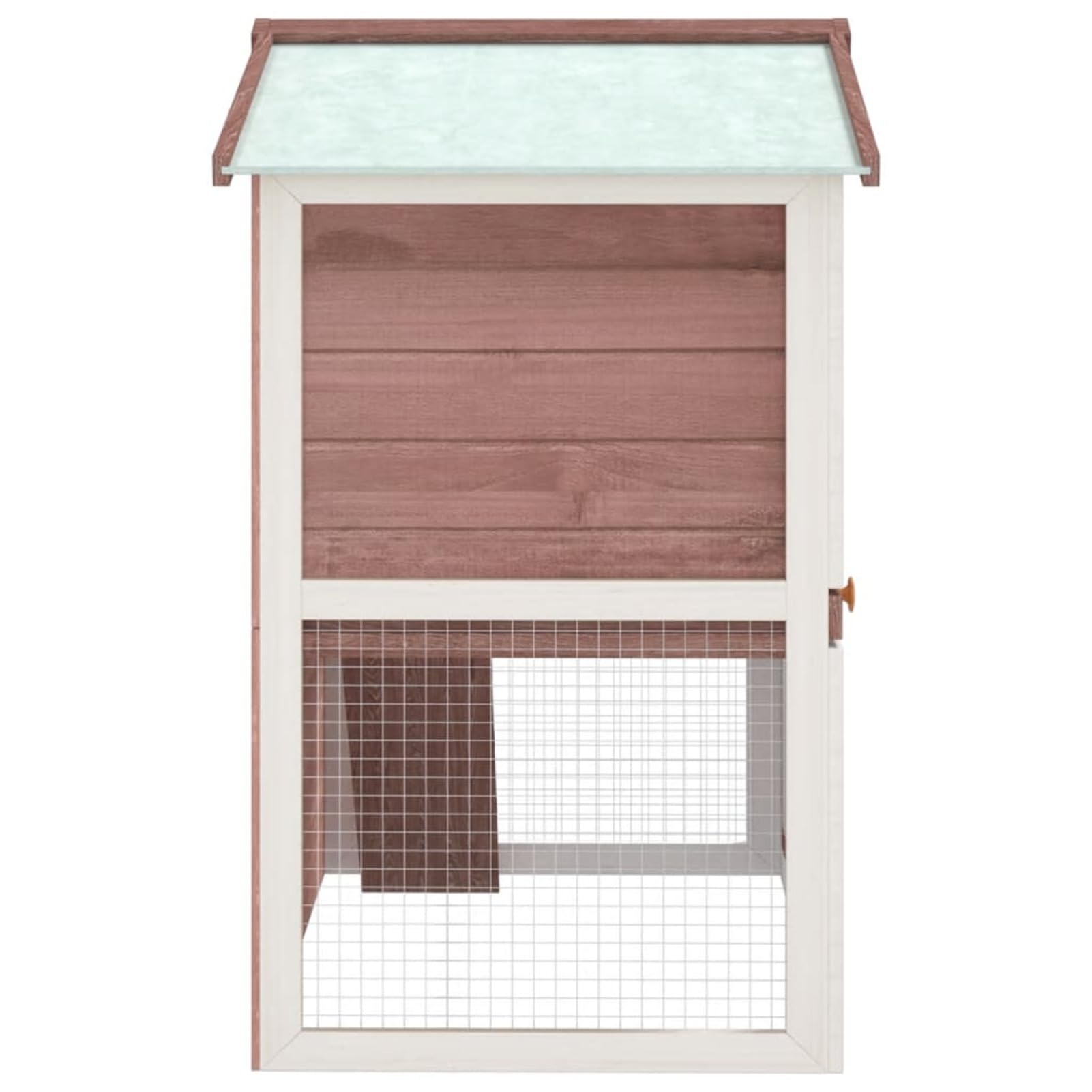 Jaula conejera con 3 Puerta, Jaula Cobaya, Jaulas para Conejos, Jaula Hamster, Casa Conejo, Casita Conejo, Kid Conejo,s Madera marrón