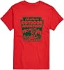 Instant Message - Northern Outdoor Adventures - Mens Short Sleeve Graphic T-Shirt