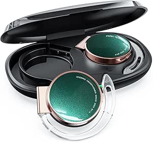 Clip on Headphones Bluetooth V5.3, Open Ear Earphones Wireless with Earhooks, Ear Clip On-Ear Headphones, Sports Headset Bluetooth with 4 Microphones, Noise Cancelling/Long Battery Life asin的图片