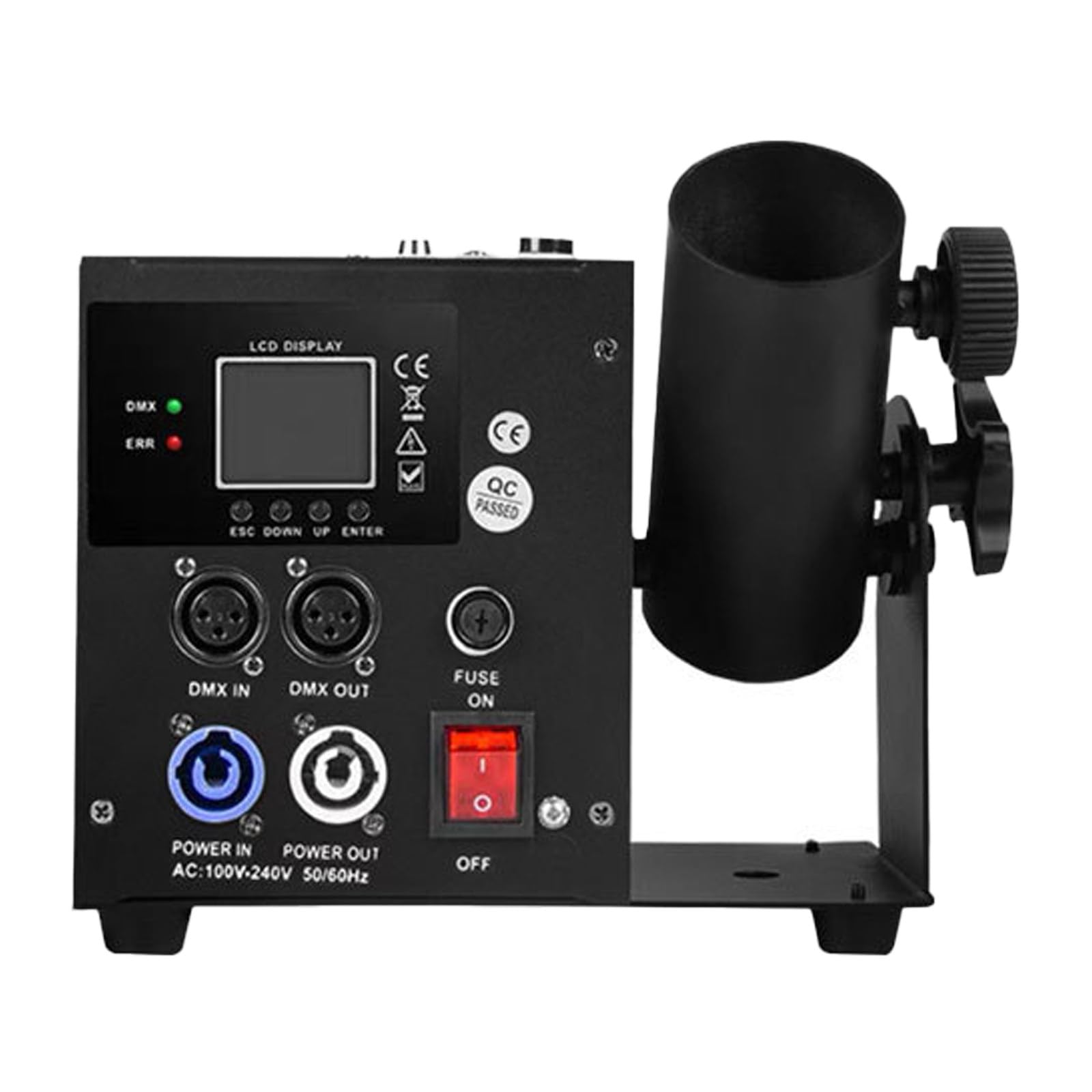 Máquina de confeti soplador para eventos con control DMX inalámbrico