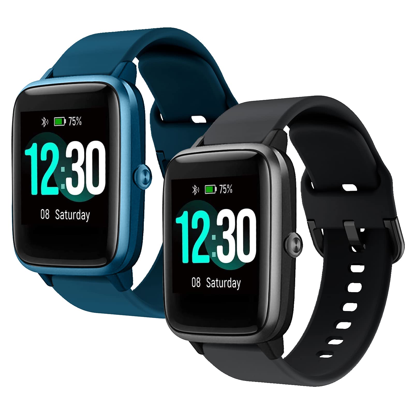 Tyogeephy Cinturino Compatibile con Willful SW021 ID205L ID205 Smartwatch Uomini donne Sostituzione Cinturino Impermeabile Morbido Silicone Cinturino per SW021 ID205L Smart Watch