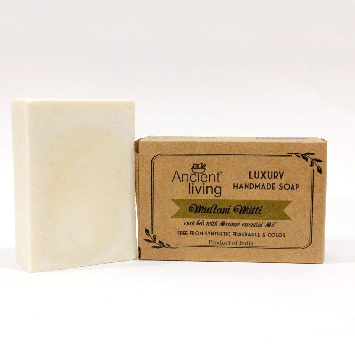 Ancient Living Multani Mitti Luxury Handmade Soap -100 gm (Set of 2)
