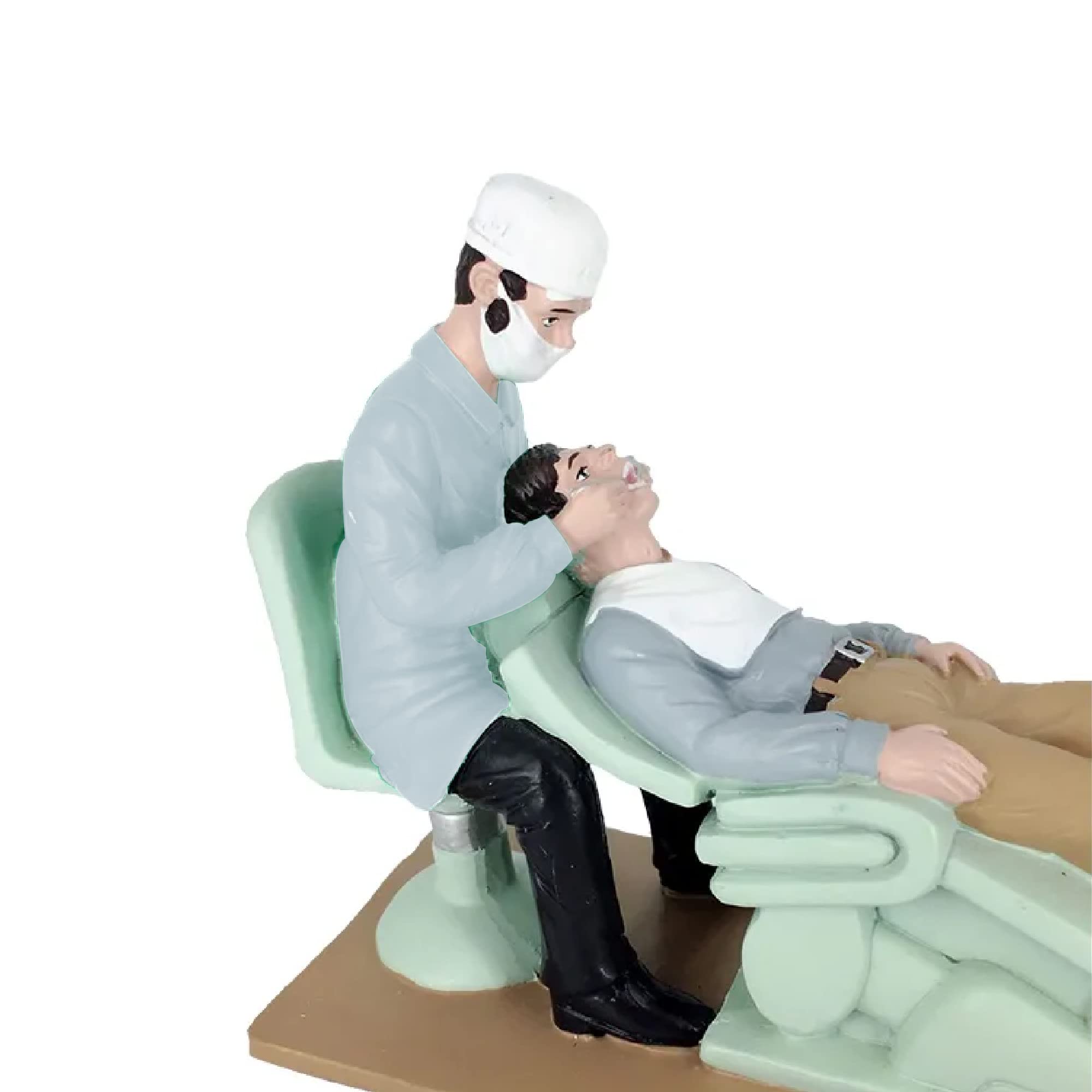 Sponsored Ad - iDENTical Ceramic Dental Sculpture for Clinic Decoration with Dentist & Patient Model MD-113 | Artistic Dental Decor for Clinics for Dental Professionals