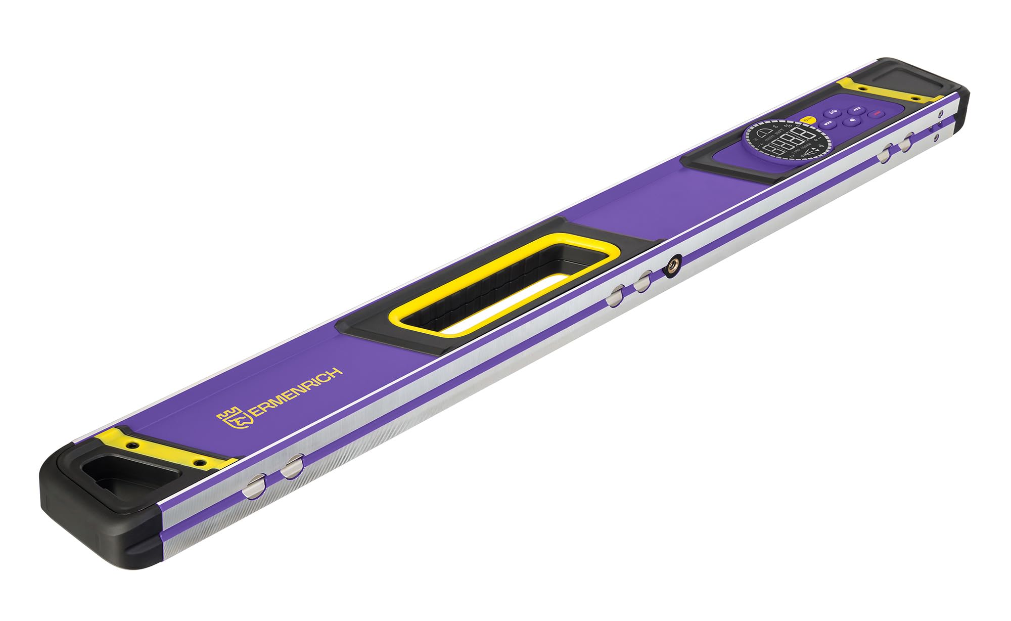Verk LD60 Inclinometro Digitale, Livella a Bolla & Metro Laser | Strumento di Misura Angoli 3-in-1 con Laser a Croce Goniometro Elettronico Base Magnetica per Falegnameria e Fai da Te